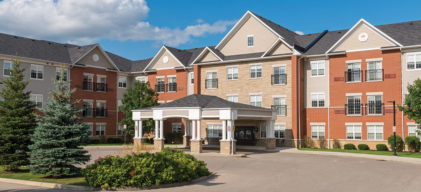 Seasons Retirement Community building in Brantford